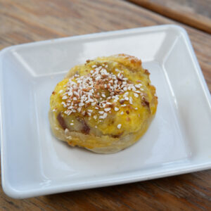 Kasha and Grilled Onion Potato Knish