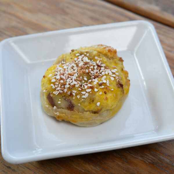 Kasha and Grilled Onion Potato Knish